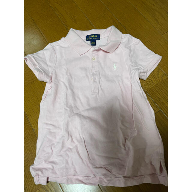 POLO RALPH LAUREN(ポロラルフローレン)のラルフローレン  ポロシャツ キッズ/ベビー/マタニティのキッズ服女の子用(90cm~)(Tシャツ/カットソー)の商品写真