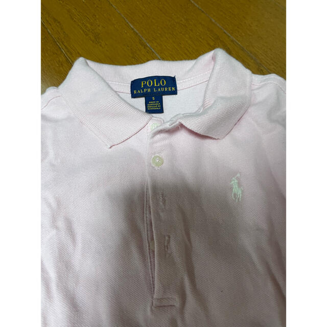 POLO RALPH LAUREN(ポロラルフローレン)のラルフローレン  ポロシャツ キッズ/ベビー/マタニティのキッズ服女の子用(90cm~)(Tシャツ/カットソー)の商品写真