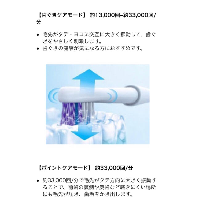 OMRON(オムロン)のオムロンヘルスケア 音波式電動歯ブラシ HT-B312-SL シルバー スマホ/家電/カメラの美容/健康(電動歯ブラシ)の商品写真