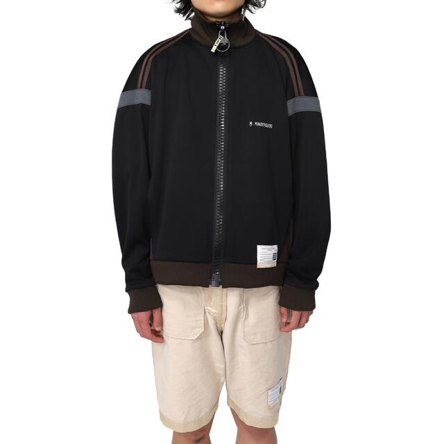 MIHARAYASUHIRO(ミハラヤスヒロ)のwide back track jacket ブラック44 メンズのトップス(ジャージ)の商品写真