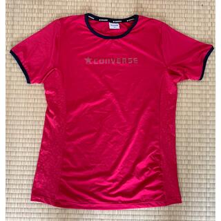 コンバース(CONVERSE)のコンバース　レディース Tシャツ　ピンク　M(Tシャツ(半袖/袖なし))