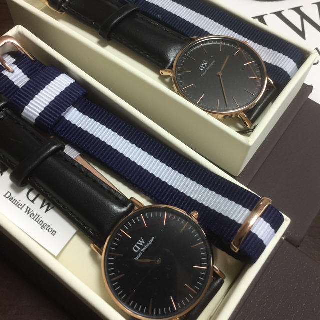 Daniel Wellington(ダニエルウェリントン)のダニエルウェリントン 36 40 ペア  メンズの時計(腕時計(アナログ))の商品写真