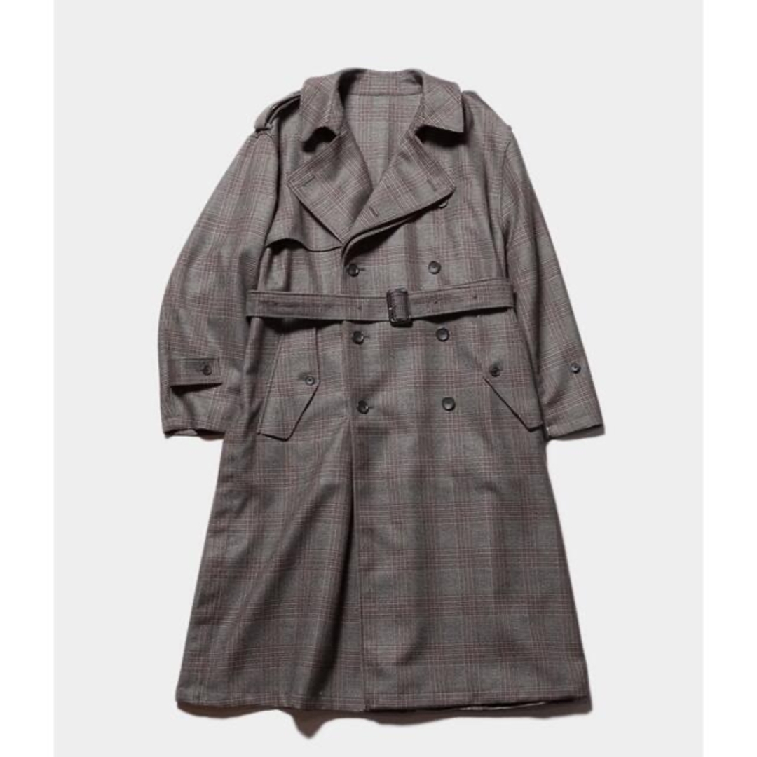 stein - OVERSIZED OVERLAPED TRENCH COAT steinの通販 by PO stein - OVERSIZED OVERLAPED TRENCH COAT steinの通販 by PO