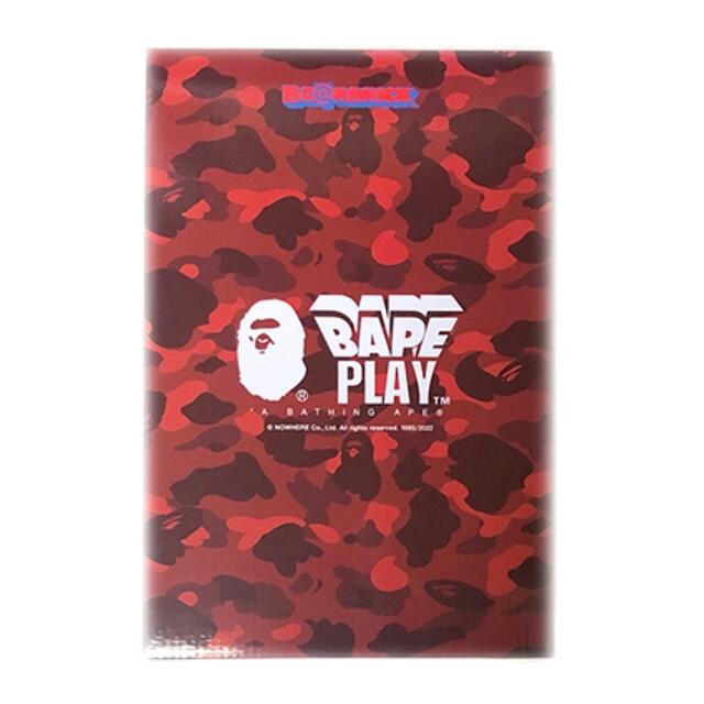 MEDICOM TOY(メディコムトイ)の数量限定 BAPE(R) CAMO TIGER Red 400% ベア未使用 エンタメ/ホビーのフィギュア(その他)の商品写真