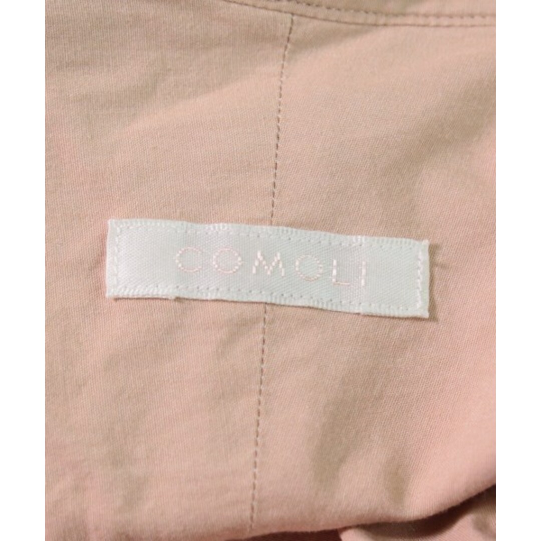 COMOLI(コモリ)のCOMOLI コモリ カジュアルシャツ -(M位) ピンク 【古着】【中古】 メンズのトップス(シャツ)の商品写真