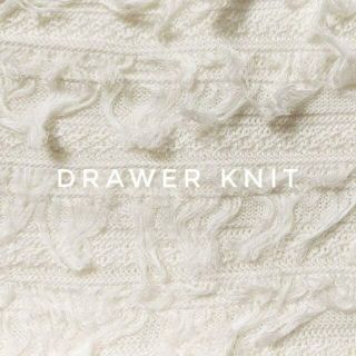 ドゥロワー Drawer 14G フリンジノースリーブニット