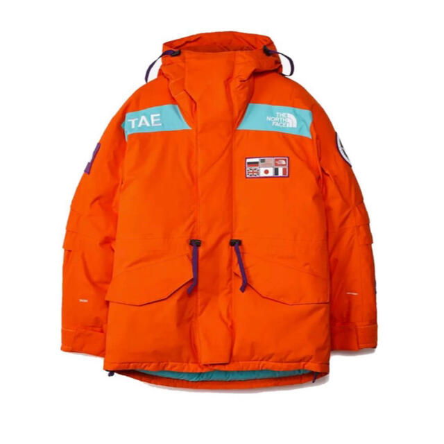 送料無料キャンペーン?】 THE NORTH FACE ノースフェイス トランスアンタークティカ オレンジ L TAE ダウンジャケット 