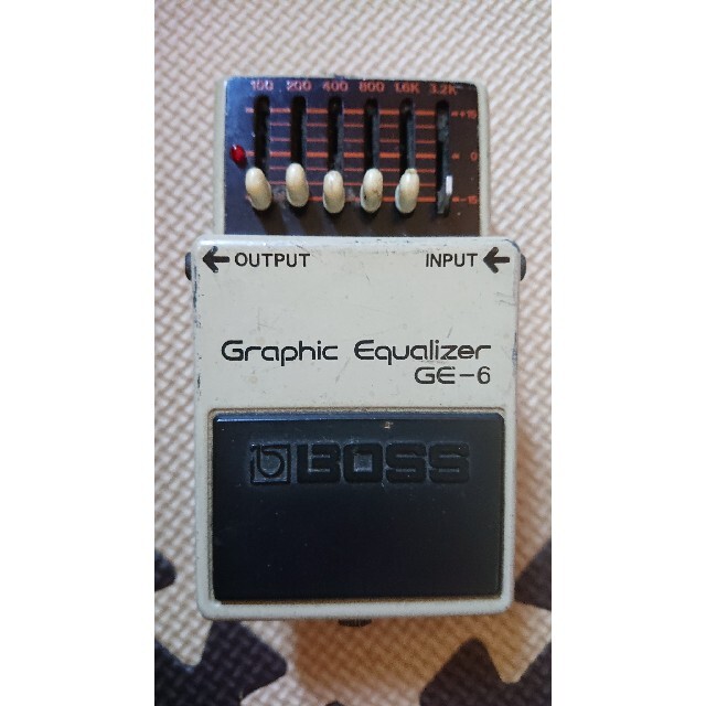 boss graphic equalizer ge-6 イコライザーのサムネイル