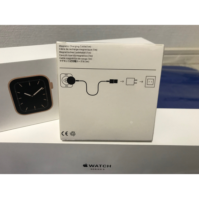 Apple Watch(アップルウォッチ)のApple Watch充電ケーブル1m スマホ/家電/カメラのスマートフォン/携帯電話(バッテリー/充電器)の商品写真