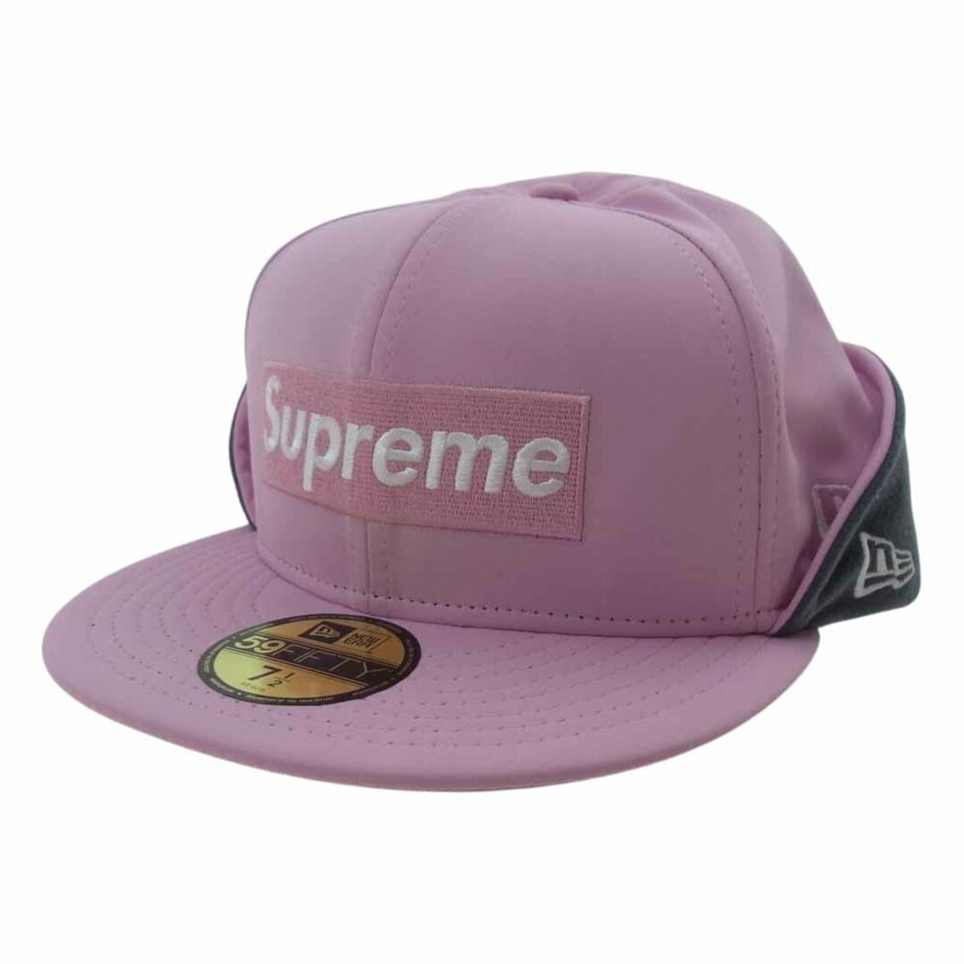 Supreme NEW ERA Sロゴ キャップ 黒 7-1/2　シュプリーム