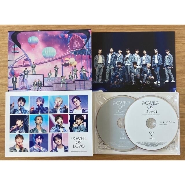 SEVENTEEN(セブンティーン)のSEVENTEEN POWER OF LOVE JAPAN EDITION BD エンタメ/ホビーのDVD/ブルーレイ(ミュージック)の商品写真