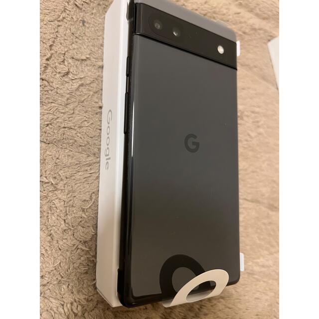 Google Pixel(グーグルピクセル)のGoogle Pixel 6a 128GB 黒 スマホ/家電/カメラのスマートフォン/携帯電話(スマートフォン本体)の商品写真