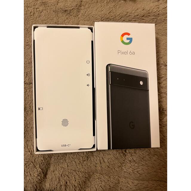 Google Pixel(グーグルピクセル)のGoogle Pixel 6a 128GB 黒 スマホ/家電/カメラのスマートフォン/携帯電話(スマートフォン本体)の商品写真