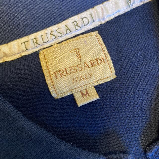 Trussardi(トラサルディ)のTRUSSARDIネイビー半袖ポロ レディースのトップス(ポロシャツ)の商品写真