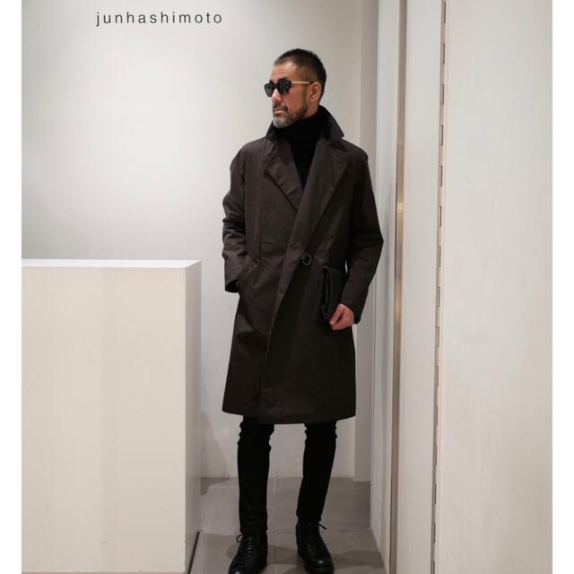 極美品『junhashimoto』18SS TWILL TRENCH COAT