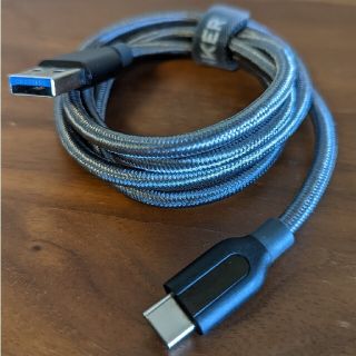 Anker PowerLine+ USB-C & USB-A 3.0 ケーブル(その他)