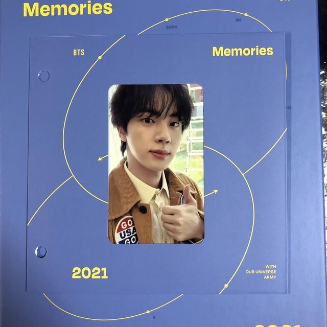 BTS memories 2021 Blu-ray ジン　トレカ　JIN