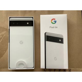 グーグルピクセル(Google Pixel)のpixel 6a 白　完全未使用(スマートフォン本体)