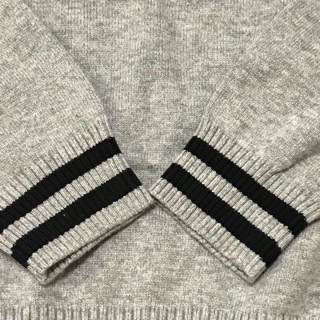 美品 PEARLY GATES パーリーゲイツ コットンニット グレー サイズ0