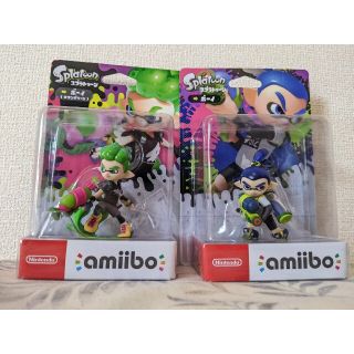 ニンテンドウ(任天堂)のamiibo　ボーイ&ボーイ（ネオグリーン）2点セット(ゲームキャラクター)