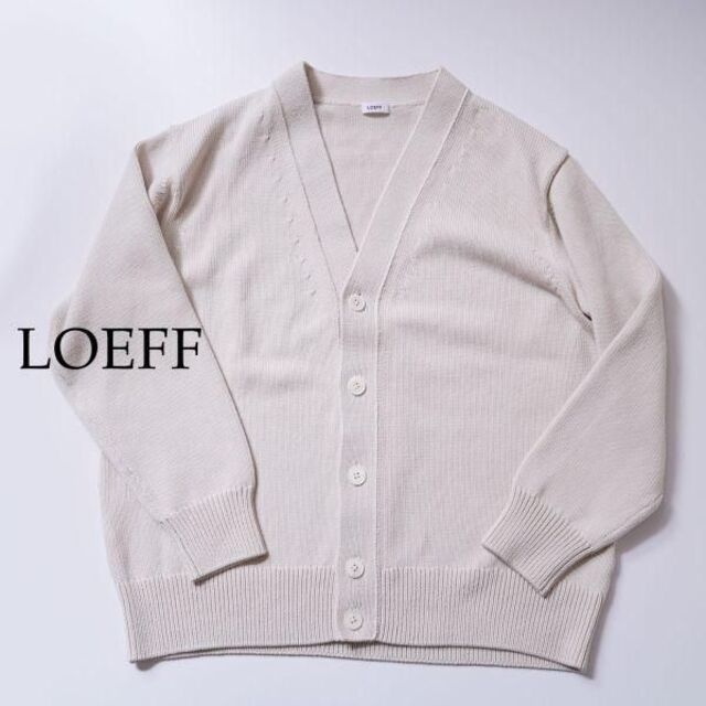 ロエフ LOEFF 薄ベージュ ライト オーバー サイズ1 カーディガンのサムネイル