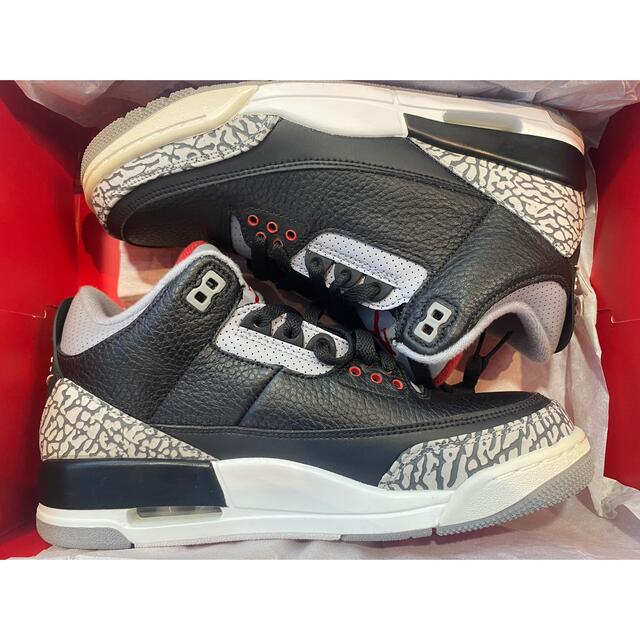 NIKE AIR JORDAN 3 RETRO OG BLACK CEMENT