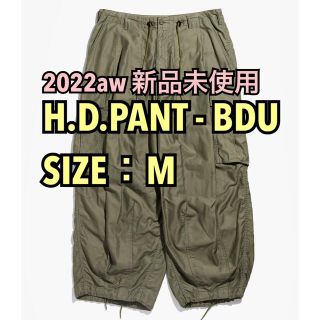 ニードルス(Needles)の★新品未着用★Needles H.D.Pant-BDU OLIVE M 22aw(ワークパンツ/カーゴパンツ)