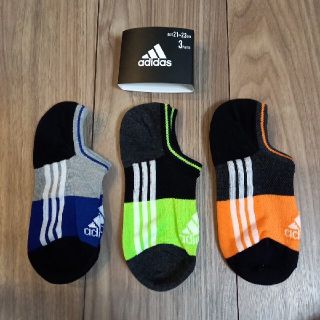 アディダス(adidas)の【新品】アディダス　adidas　21-23センチ　靴下　3足セット(靴下/タイツ)