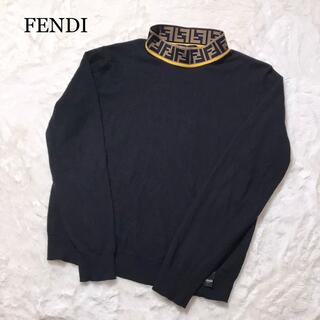 美しい商品価格 フェンディ黒ニットセーター ニット/セーター