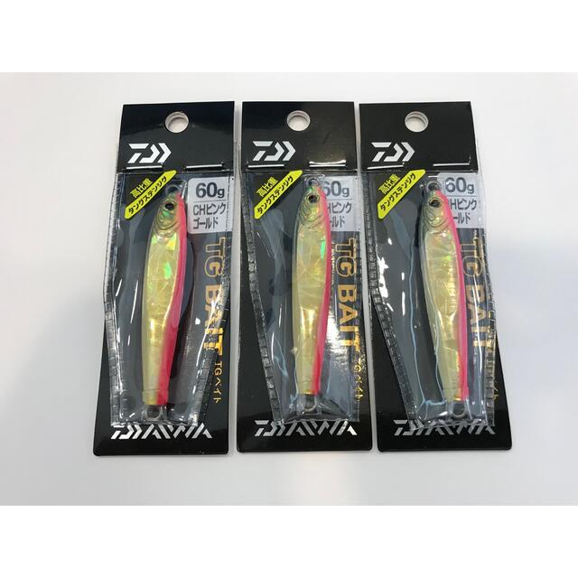 DAIWA(ダイワ)のダイワ TGベイト60g ピンクゴールド TGベイト ゴールド スポーツ/アウトドアのフィッシング(ルアー用品)の商品写真