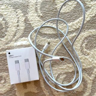 APPLE USB-C充電ケーブル MLL82AM/A(その他)