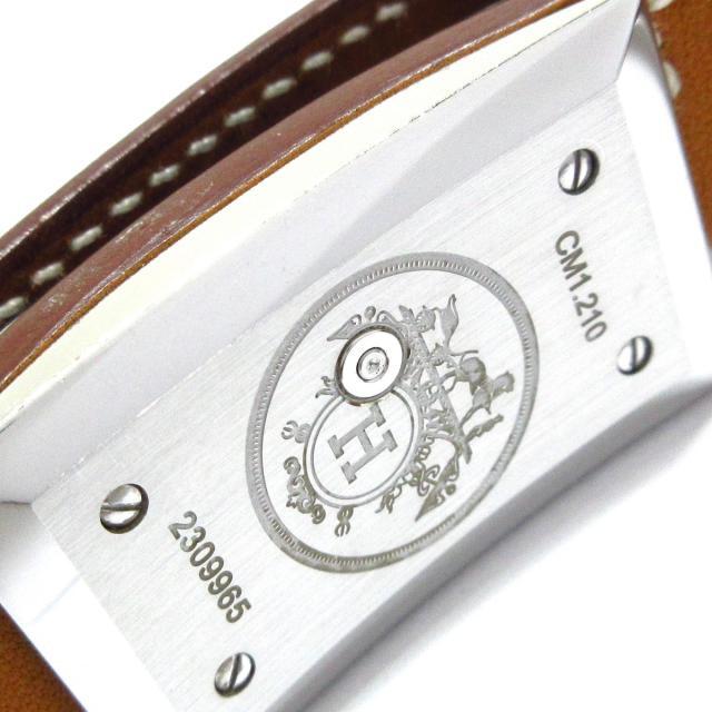 Hermes - エルメス 腕時計 シェルシュ ミディ □J 白の通販 by ブラン ...
