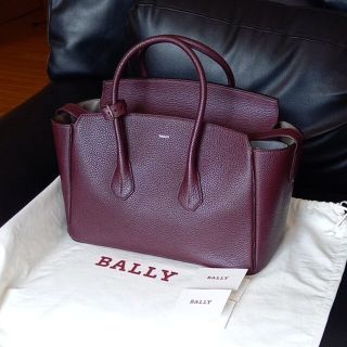 Bally - BALLYバリー SOMMETソメ ミディアム レザートートバッグ