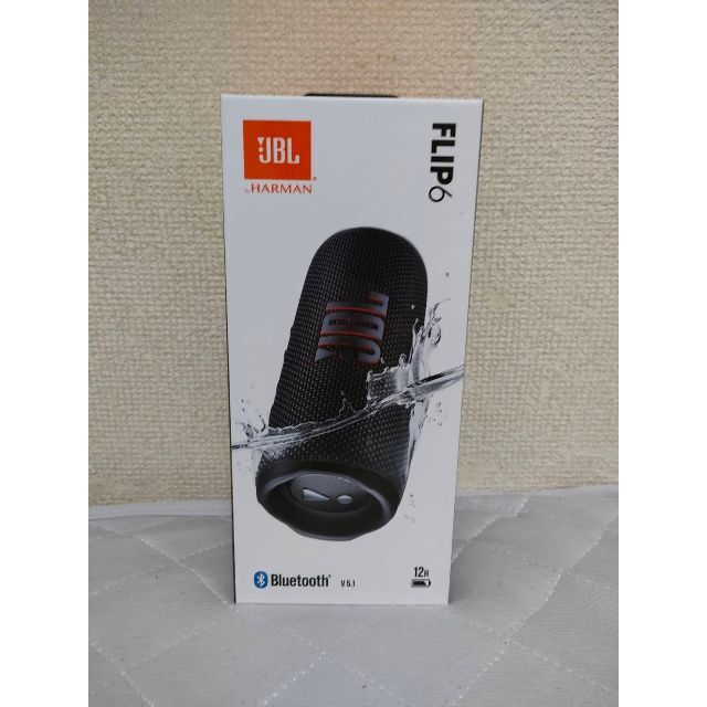 【新品・未開封】JBL FLIP6 ブラック JBLFLIP6BLK 国内正規品