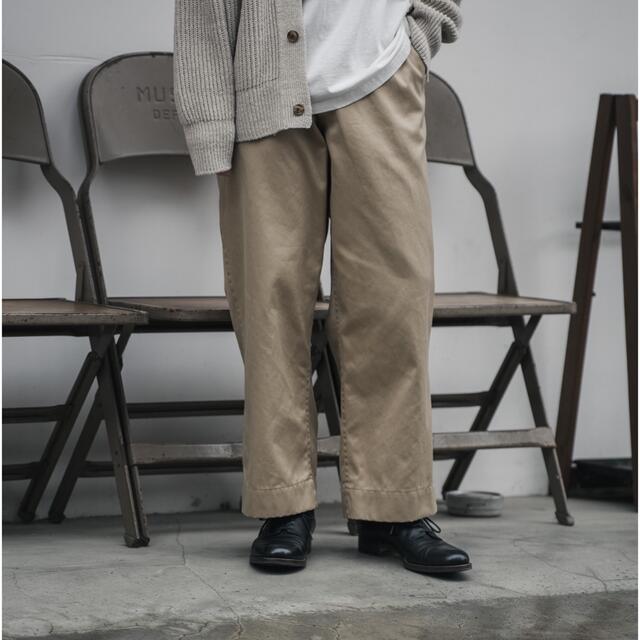 COMOLI(コモリ)の新品22SS A.PRESSE US ARMY CHINO TROUSERS 1 メンズのパンツ(チノパン)の商品写真