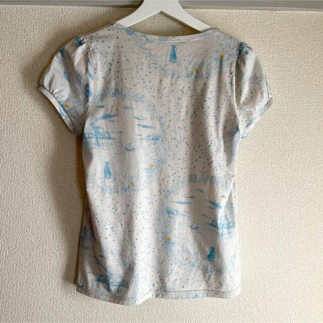 cherir la femme(シェリーラファム)のフランシュリッペ　シェリーラファム　くま 白鳥 湖 プリントTシャツ レディースのトップス(Tシャツ(半袖/袖なし))の商品写真