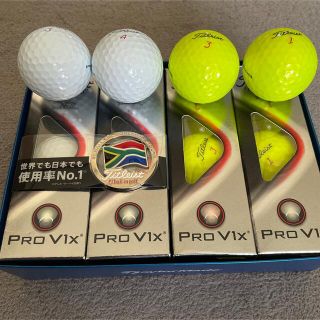 タイトリスト(Titleist)のゴルフボール【新品】PRO V1X(ゴルフ)