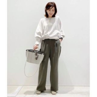 アパルトモンドゥーズィエムクラス(L'Appartement DEUXIEME CLASSE)の新品 L'Appartement 【GOOD GRIEF 】Wide Pants(カジュアルパンツ)