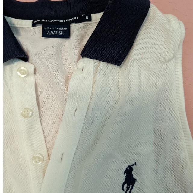 Ralph Lauren(ラルフローレン)のノースリーブSサイズ　RALPH LAUREN　ラルフローレン レディースのトップス(ポロシャツ)の商品写真