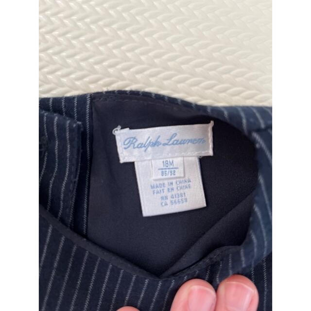 Ralph Lauren(ラルフローレン)のラルフローレン　ワンピース18M 85/52 キッズ/ベビー/マタニティのベビー服(~85cm)(ワンピース)の商品写真