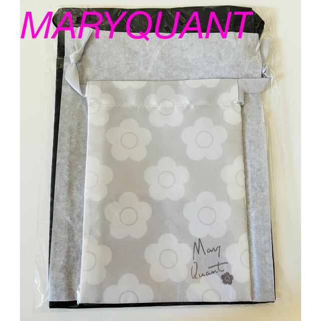 MARY QUANT(マリークワント)の新品❤️マリークワント　ノベルティ❤️ポーチ　巾着セット レディースのファッション小物(ポーチ)の商品写真