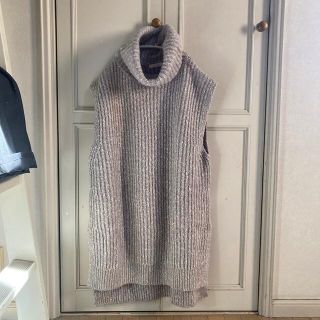 シーバイクロエ(SEE BY CHLOE)のsee by chloe リブニットタートルベスト　wool a.p.cふるぎ(ニット/セーター)