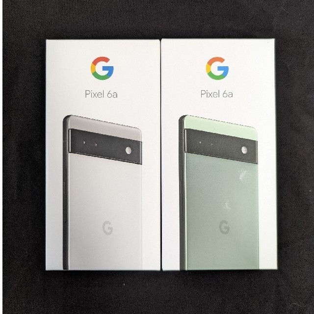 Google(グーグル)の【新品未使用】Pixel6a 128GB 2台セット【SIMフリー】 スマホ/家電/カメラのスマートフォン/携帯電話(スマートフォン本体)の商品写真