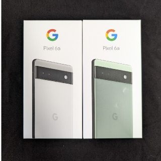 グーグル(Google)の【新品未使用】Pixel6a 128GB 2台セット【SIMフリー】(スマートフォン本体)