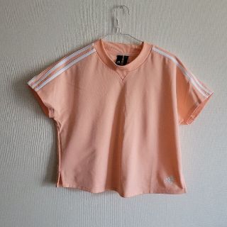 アディダス(adidas)のアディダス　クロップドTシャツ　LL(Tシャツ(半袖/袖なし))