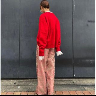 ドリスヴァンノッテン(DRIES VAN NOTEN)のドリス　パンツ　ピンク(カジュアルパンツ)