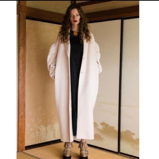 honey mi honey volume sleeve coat - 3