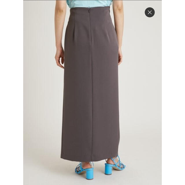 SNIDEL(スナイデル)の【SNIDEL】Sustainableメタルビットスリットタイトスカート レディースのスカート(ロングスカート)の商品写真
