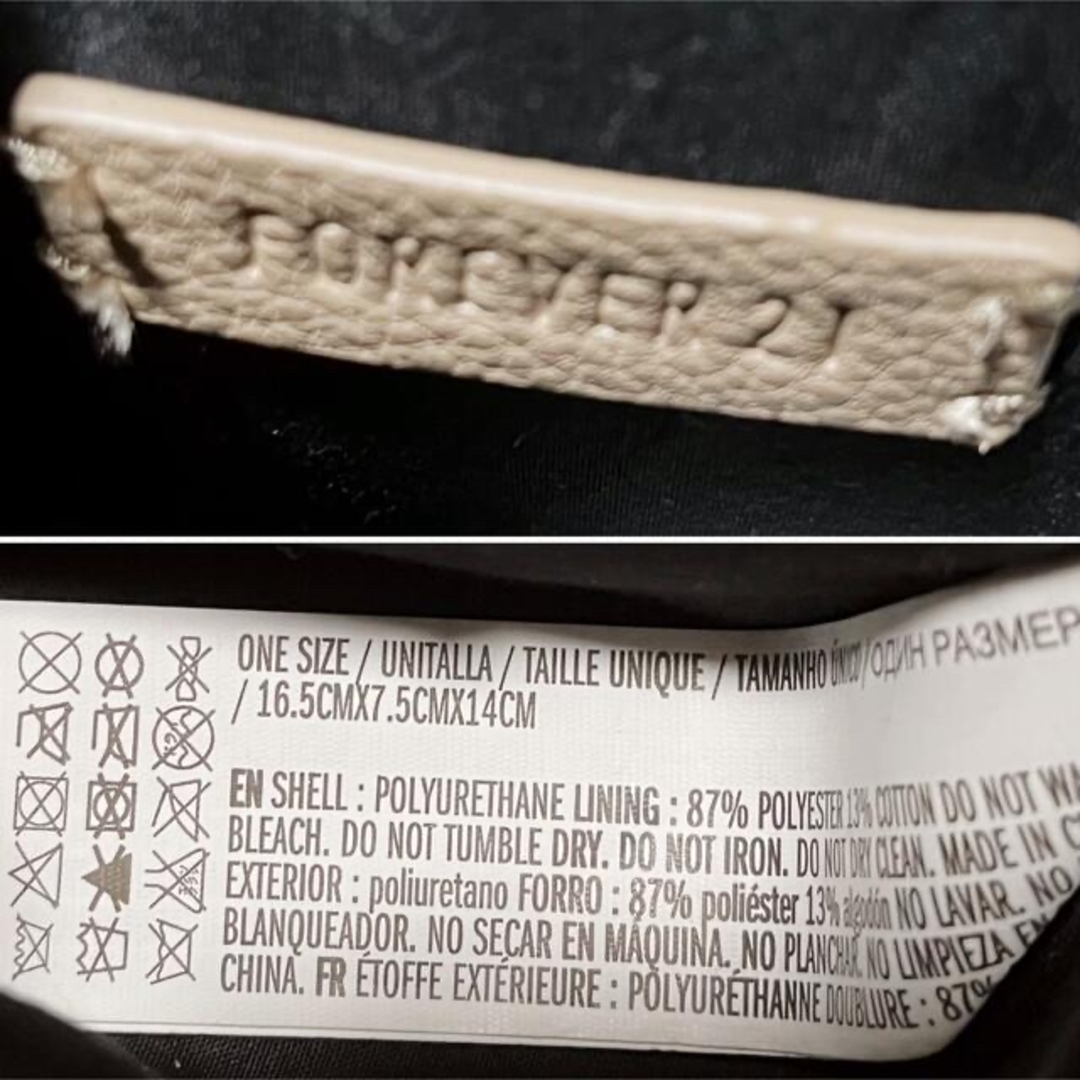 FOREVER 21(フォーエバートゥエンティーワン)の【値下げしました！】チェーンミニショルダーバッグ　フォーエバー21 レディースのバッグ(ショルダーバッグ)の商品写真