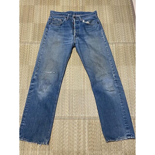 国産品 Levi's - 60s Levi's 501 BIGE初期 Vステッチ ビンテージ